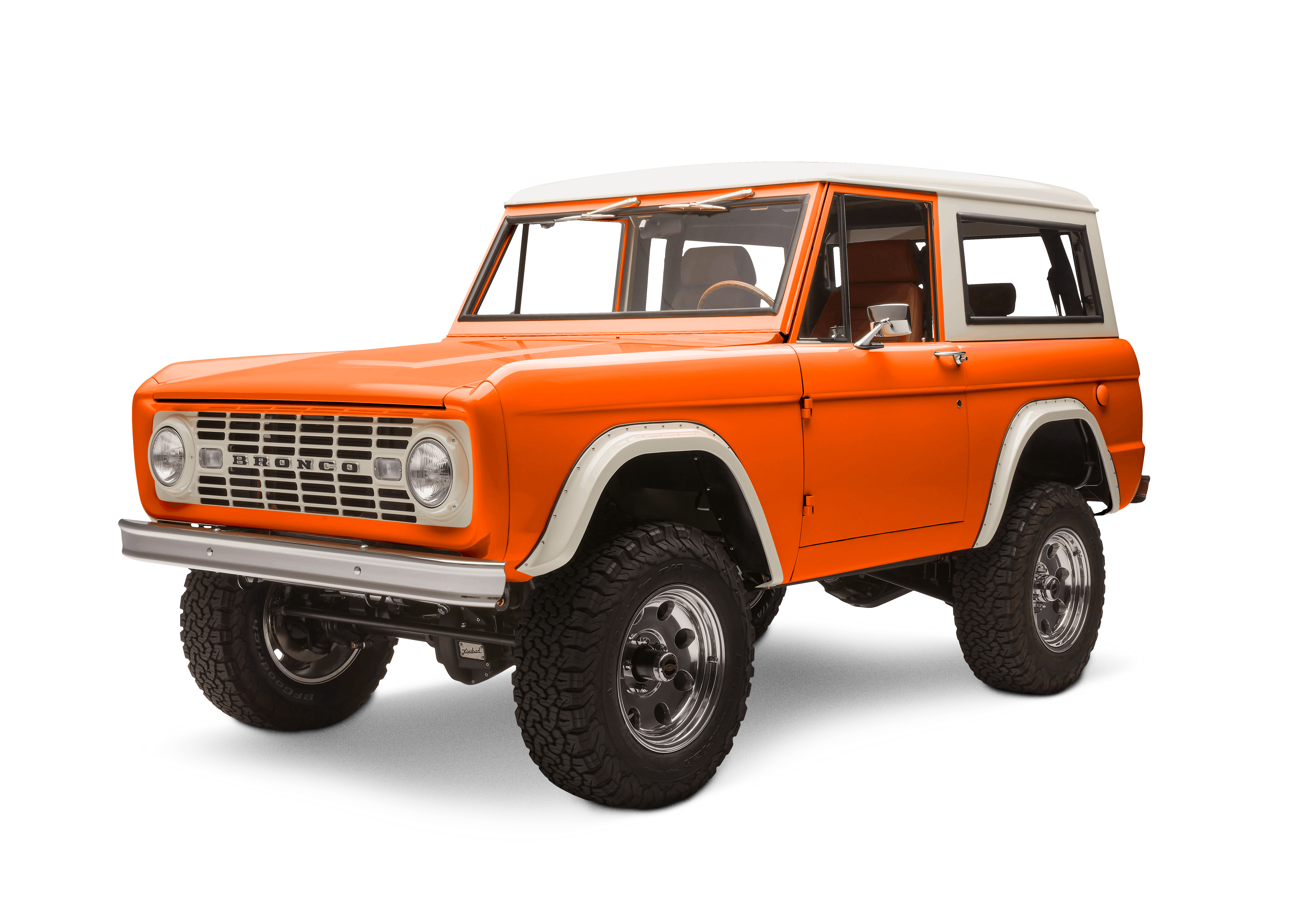 BRONCO Heritage 3 QTR Front Driver