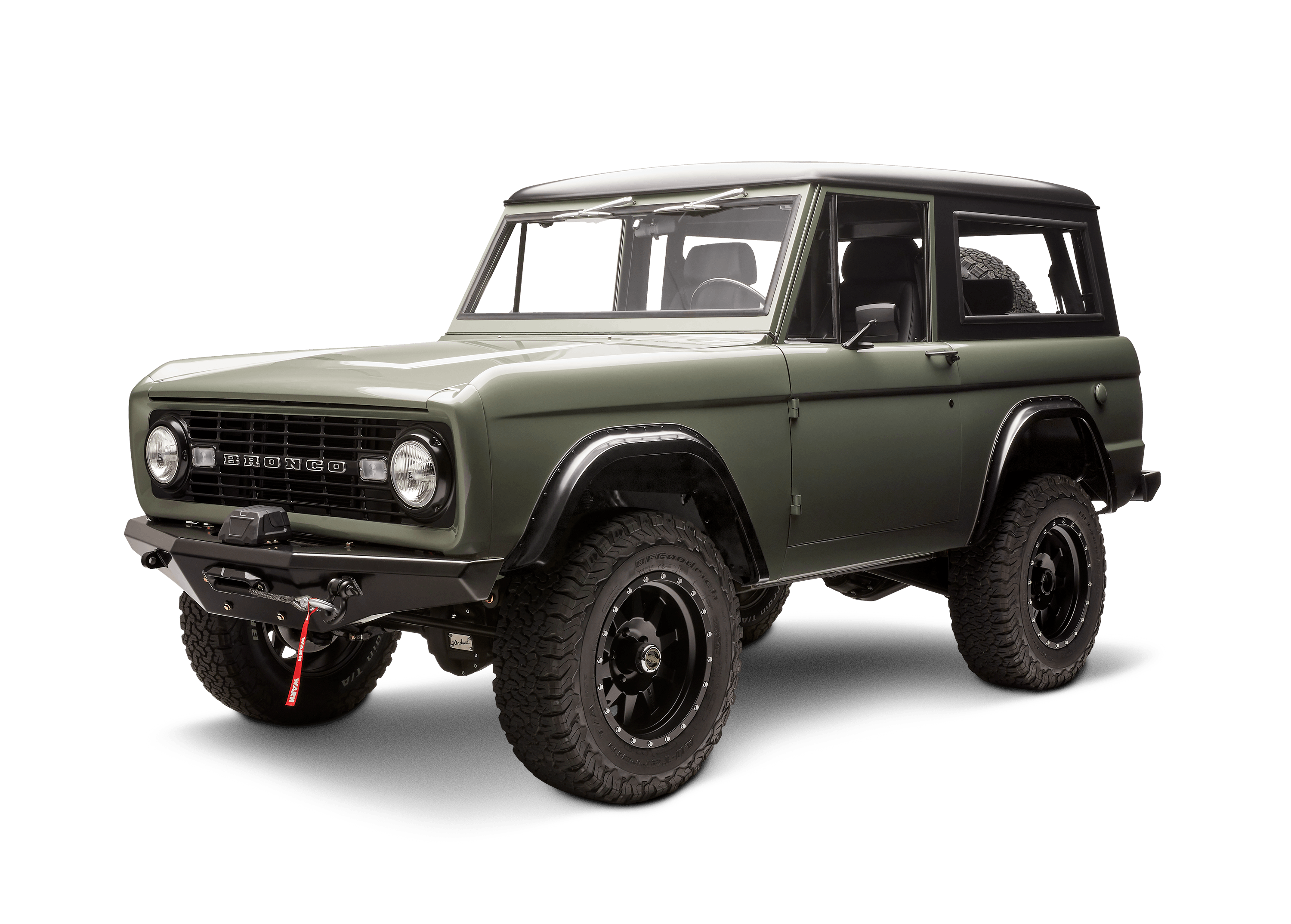 BRONCO TRAIL 3 QTR Front Driver Alt Wheels