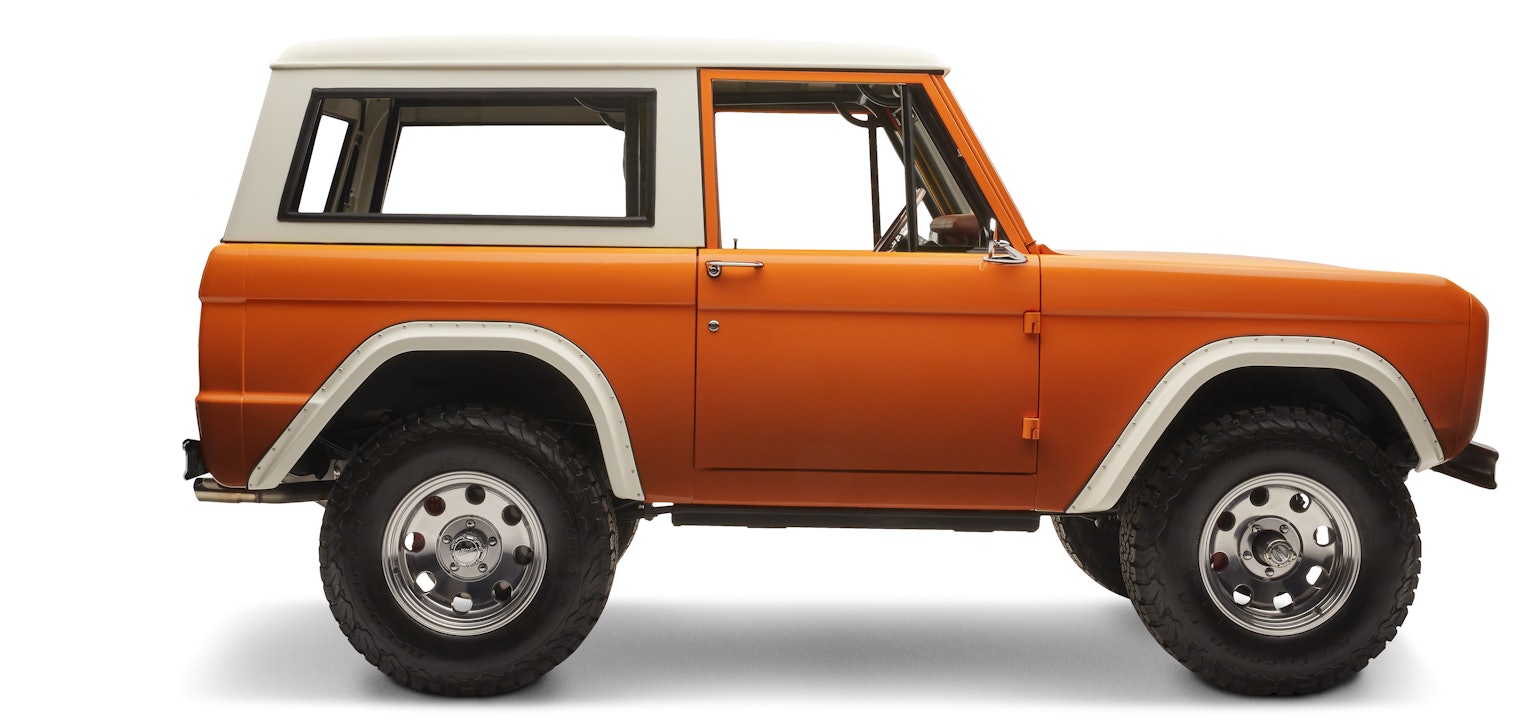 Vintage Ford Bronco Old School Bronco Restomod Kindred Motorworks