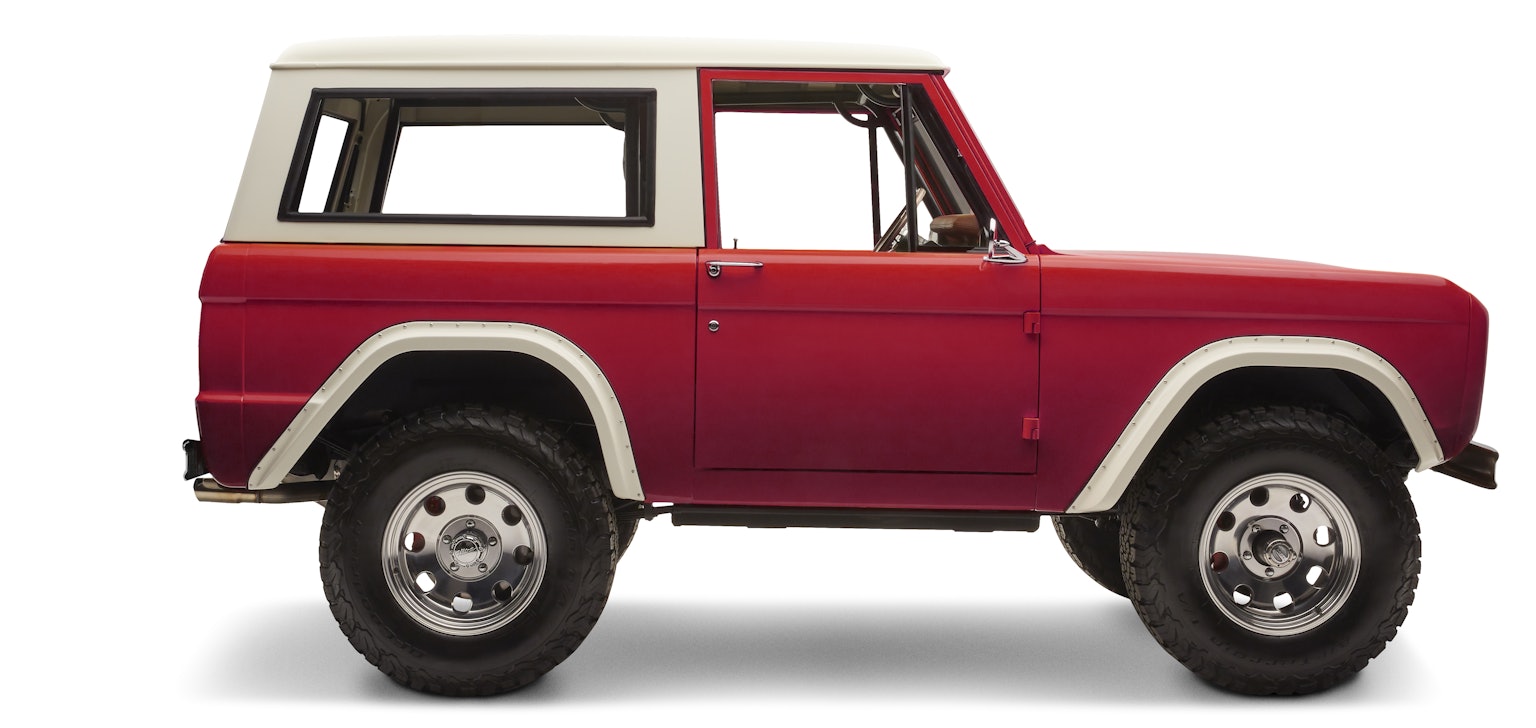 Vintage Ford Bronco Old School Bronco Restomod Kindred Motorworks