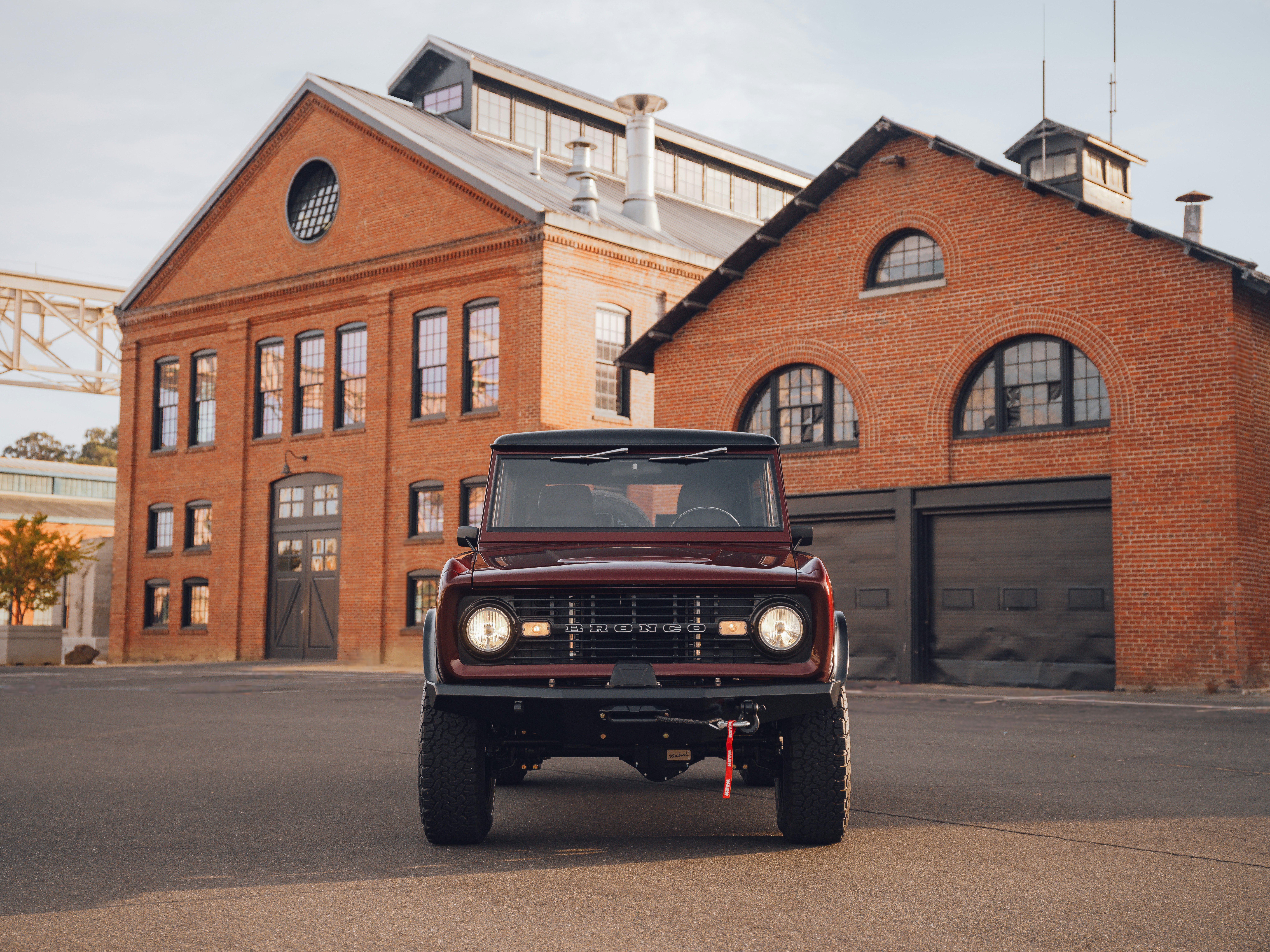 Deep Maroon Trail Bronco