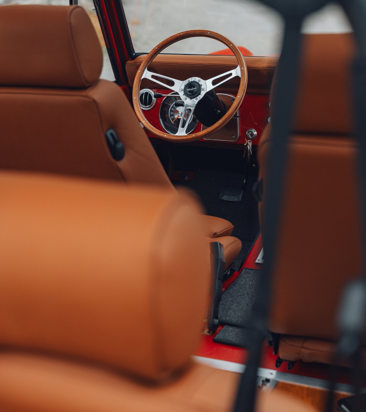 Kindred Bronco Heritage Edition Classic Wood Steering Wheel