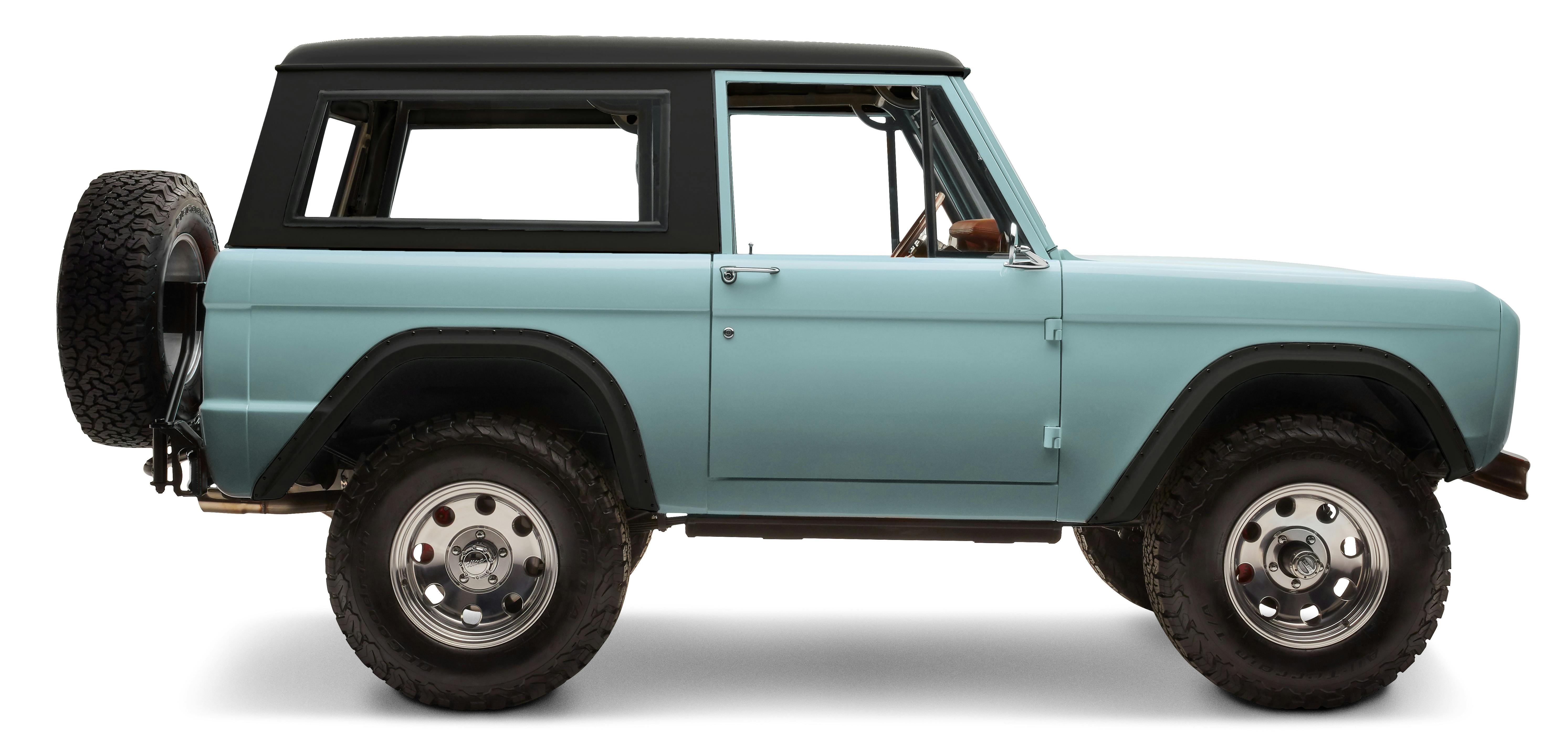 Bronco Hero Side Frost Turquoise Poly 5503c