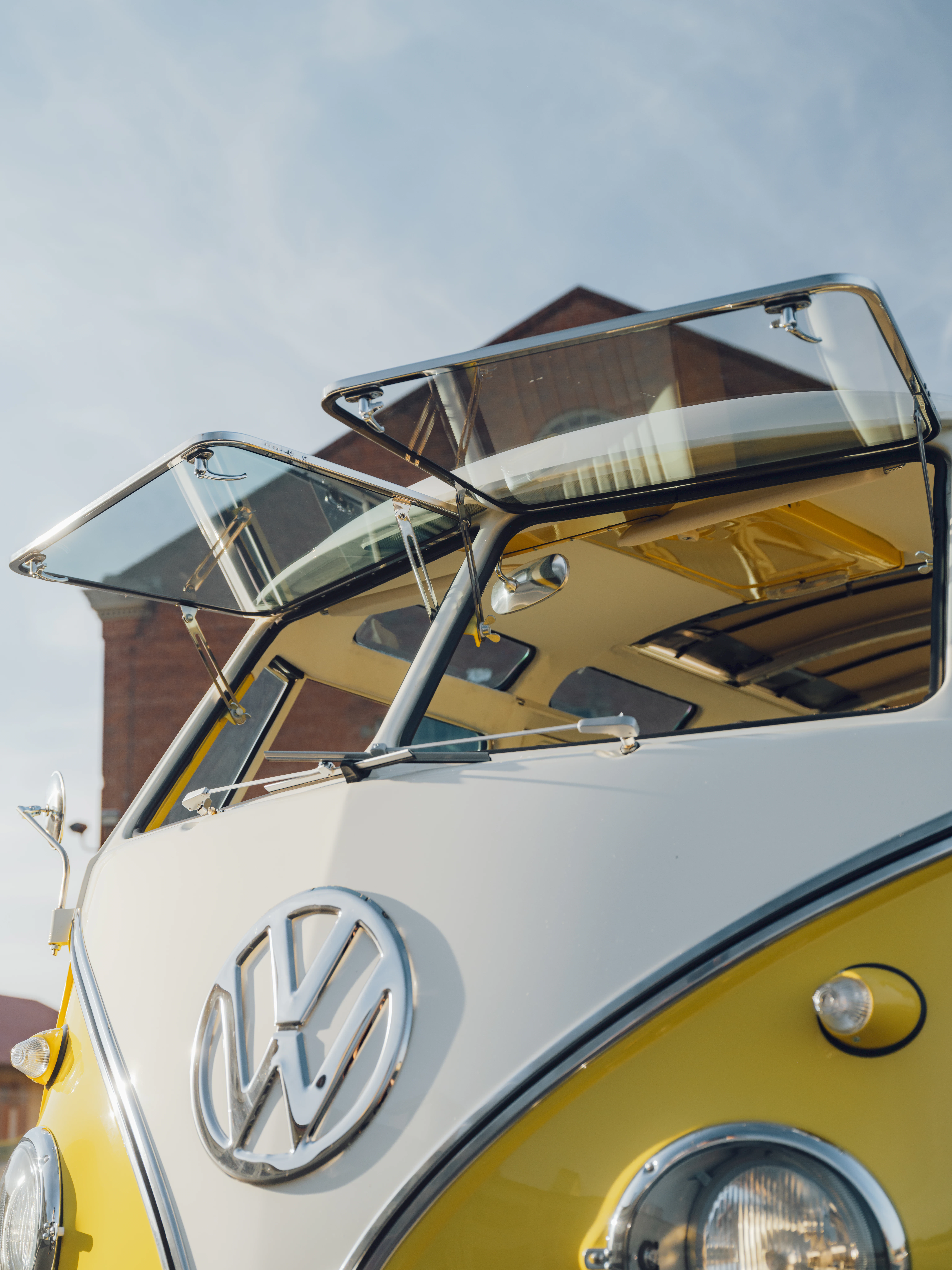 Kindred EV Bus Safari Windows Sunshine Yellow