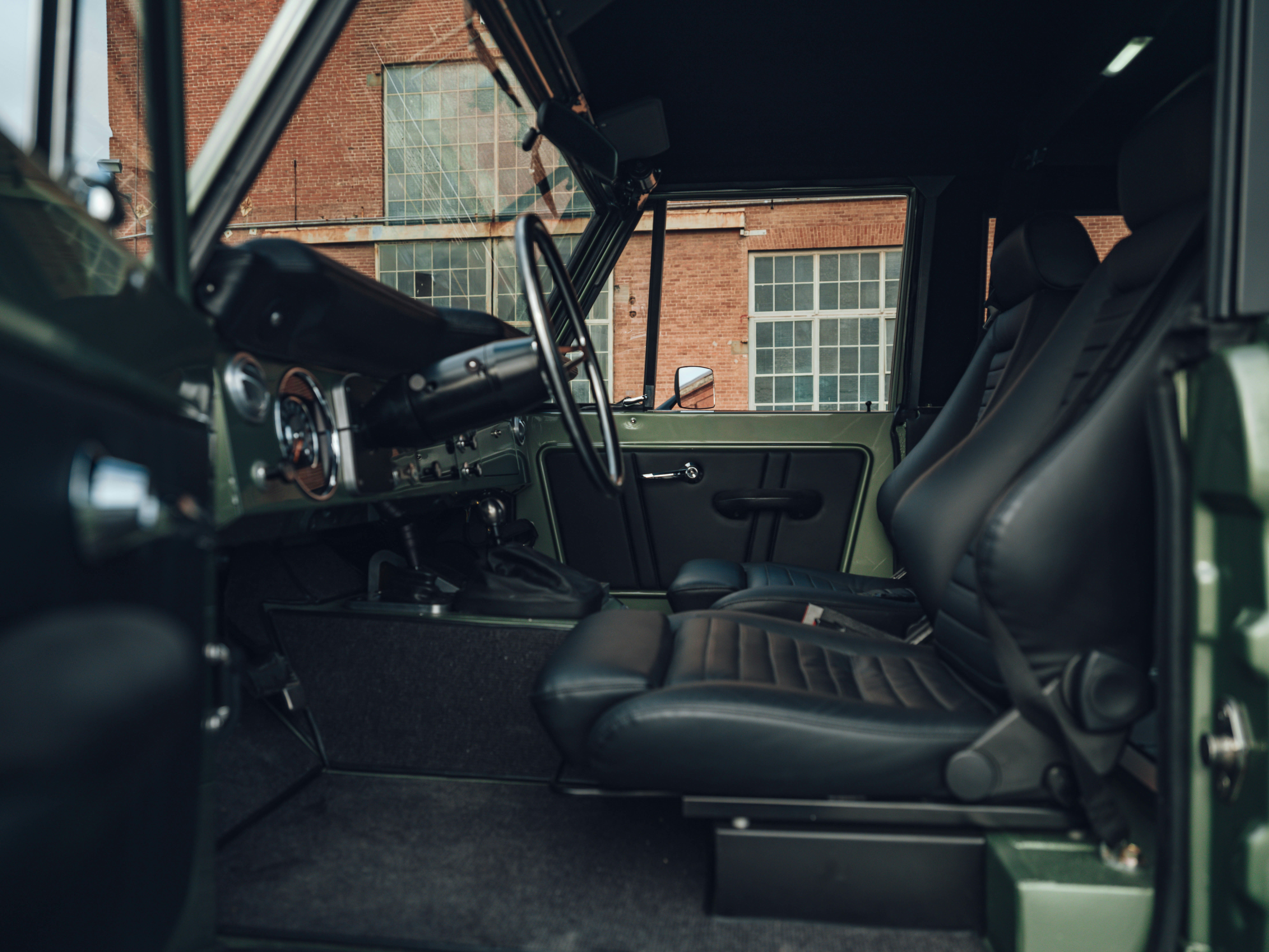 Nappa Black Leather Seats