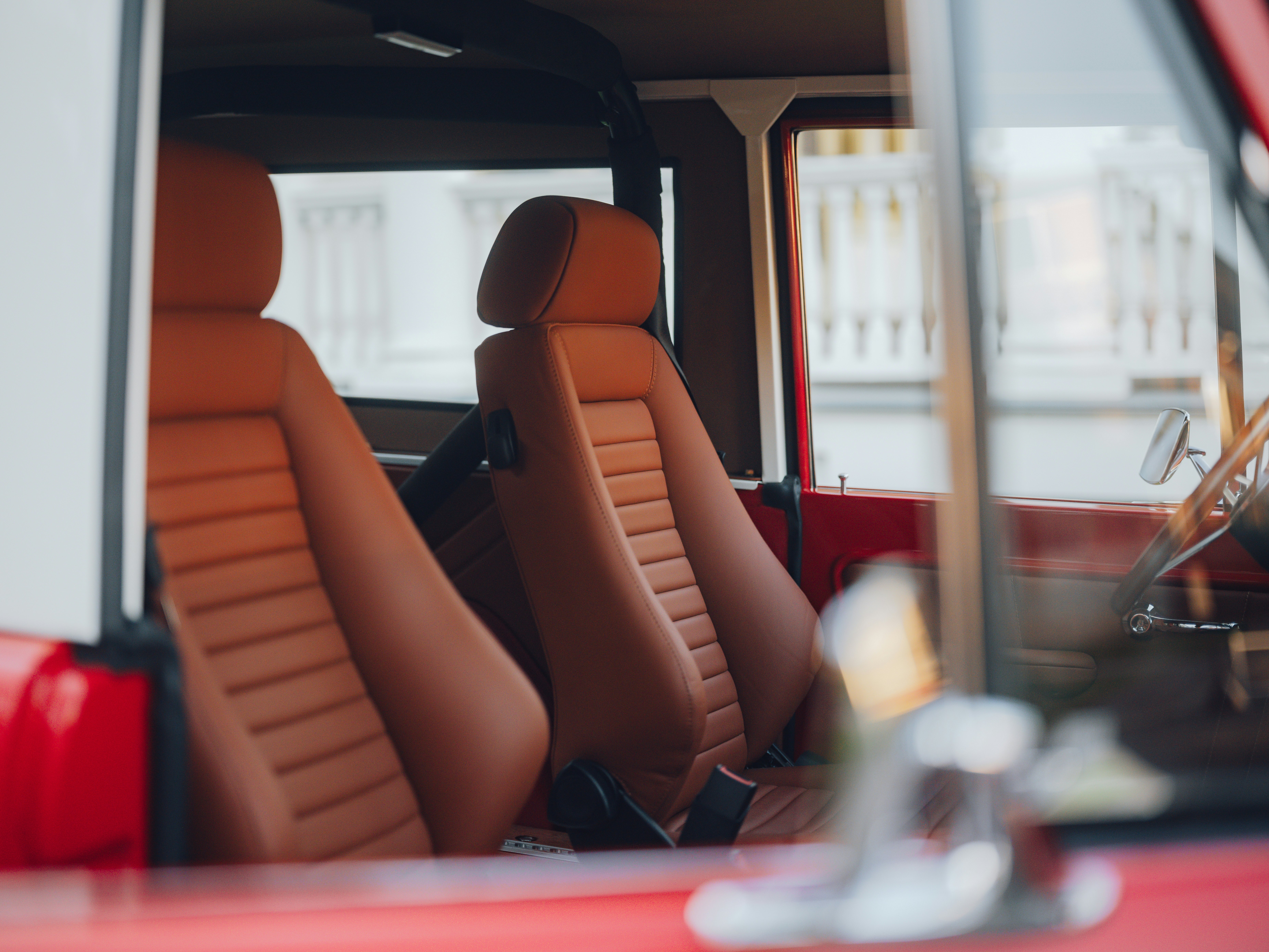 Nappa Brown Leather Seats