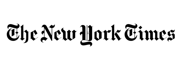 The New York Times Black Typography Logo