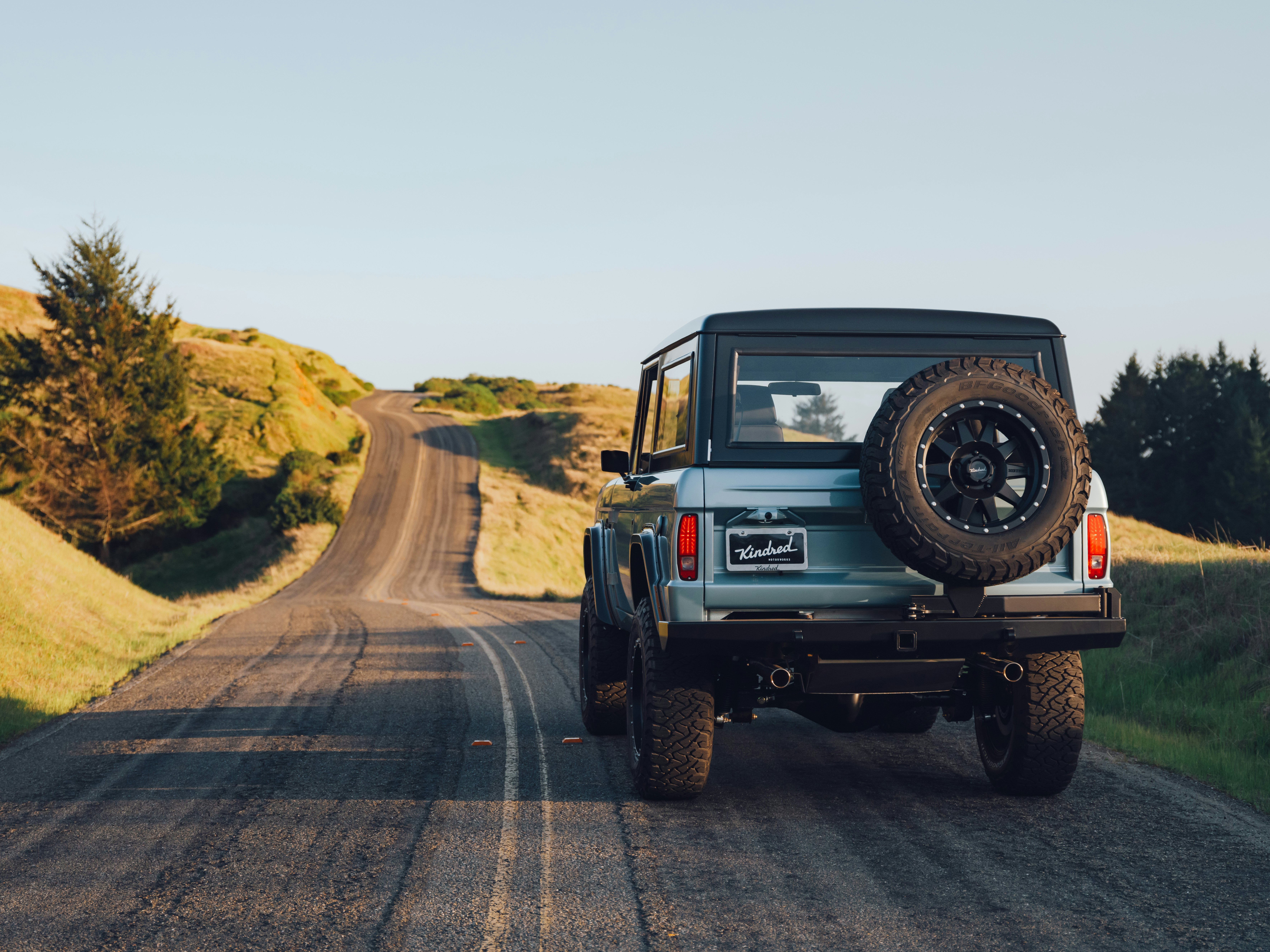 Trail Package Back Bumper Icy Blue